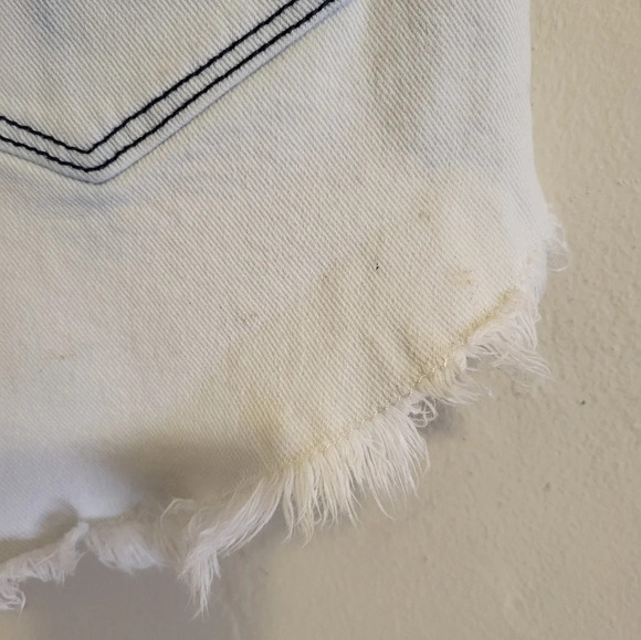 INC Denim Women's Ripped Jean Shorts (Size 12/31) - Picture 5 of 8